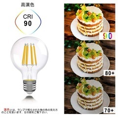 【新品‼️】口金直径26mm エジソン 省エネ LEDフィラメント電球 4個セットの画像