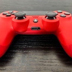 PS4 ワイヤレスコントローラー DUALSHOCK 4 マグマレッドの画像