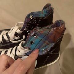 【未使用品】スニーカー ブラウンの画像
