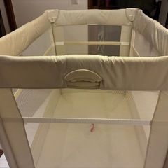 ベビーベッド ココネルエアー ミルクホワイトの画像