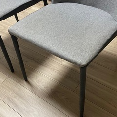 椅子　ダイニングチェア　2個の画像