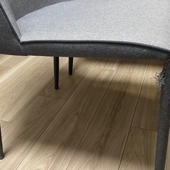 椅子　ダイニングチェア　2個の画像