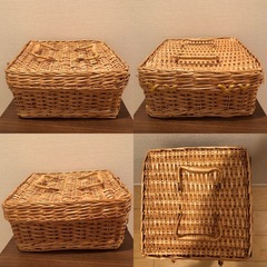バスケット　かごの画像