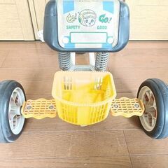 デッドストック ドリーム号 三輪車 DORIMUGO 山岡金属工業/日本製 乗用玩具 おもちゃビンテージ レトロの画像
