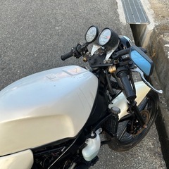 HONDA NS-1 50cc キック1発始動 機関良好 バッテリー新品 社外チャンバー デイトナCDI等々カスタム 最短即日で配送可能　原付免許で乗れるマニュアル車 (検NSR NS TZR RG)の画像