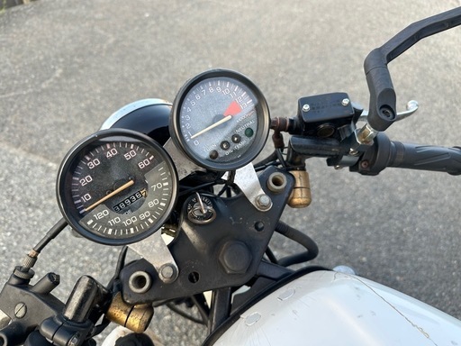 HONDA NS-1 50cc キック1発始動 機関良好 バッテリー新品 社外チャンバー デイトナCDI等々カスタム 最短即日で配送可能　原付免許で乗れるマニュアル車 (検NSR NS TZR RG)