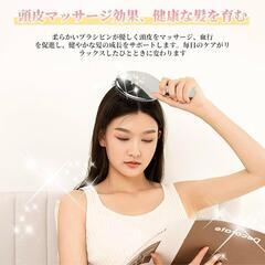 ヘアブラシ❣️3層構造 柔らかいブラシピン 枝毛防止 くし サラサラ 静電気防止の画像