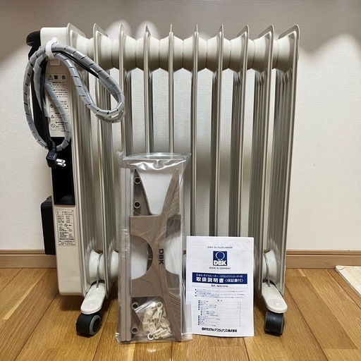 美品】DBK空調家電 オイルヒーター セラミックファンヒーター付