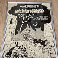 希少 Walt Disney Productions ミッキー グーフィー ジグソーパズル 完成品 レトロの画像