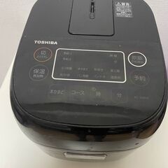 TOSHIBA　炊飯器　すぐ使えますの画像