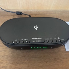 Bluetoothスピーカー　兼　スマホのワイヤレス充電器の画像