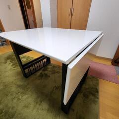 ダイニングテーブル+回転イス1脚セットの画像