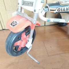 当時物 GIANTS 野球 三輪車 ヒコーキ印 訳あり/ジャイアンツ 巨人 山岡金属 乗用玩具の画像