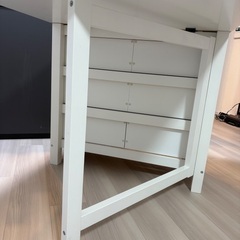IKEA バタフライテーブル ホワイト ノールデンの画像