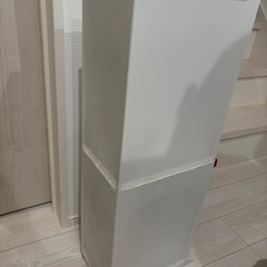 ニトリ タテ型分別ゴミ箱 2段 赤 の画像