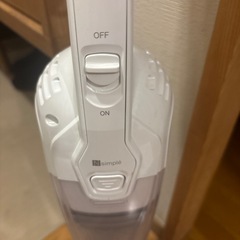 ニトリ掃除機数回使用の画像