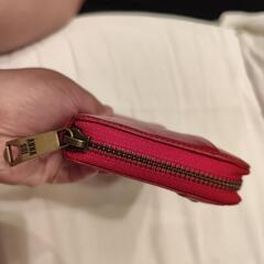 あくまで中古☒ブランド、ANNA SUIレッド色✕Butterfly長財布レディース用🦋美品〜!の画像