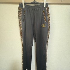 チャンピオン　ジャージ上下　黒　Ｌサイズの画像