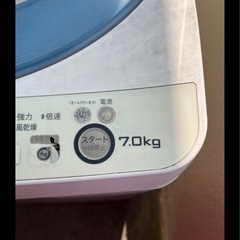 洗濯機　無料で引き取りくださいの画像