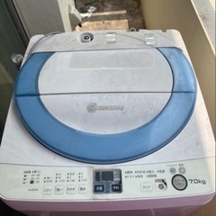 洗濯機　無料で引き取りくださいの画像