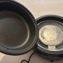 グリルパン ホットプレート 丸型　の画像