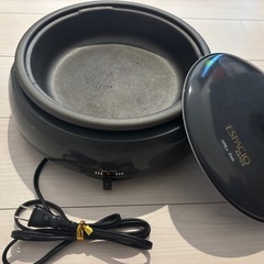 グリルパン ホットプレート 丸型　の画像
