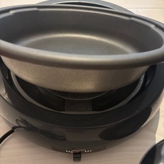 グリルパン ホットプレート 丸型　の画像