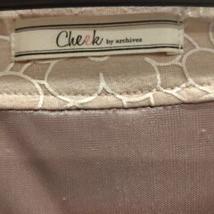 花柄ワンピース cheek by archieves 五分袖の画像