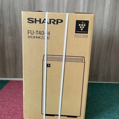 SHARP FU-T40-H 空気清浄機の画像