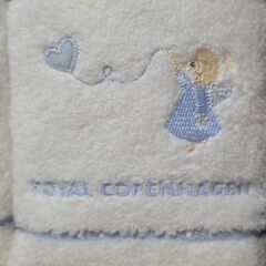 ROYAL COPENHAGEN ロイヤルコペンハーゲン フェイスタオル 天使の画像