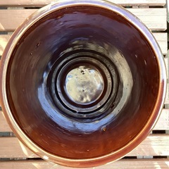 傘立て　陶器　和風　玄関に　の画像