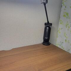 無料！ デスク、チェアセット デスクライト付きの画像