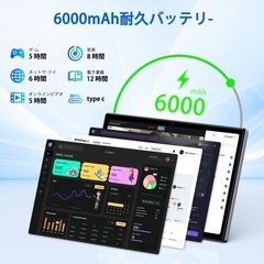 Android 14 タブレット 10.1インチ 12GB RAMの画像