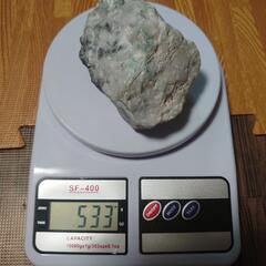 糸魚川　翡翠　ヒスイ　530g　置物　インテリアの画像