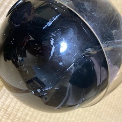 ブラックフルフェイスヘルメット　ジャンク品の画像