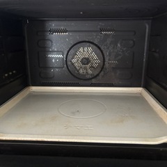 HITACHI オーブンレンジ　赤の画像
