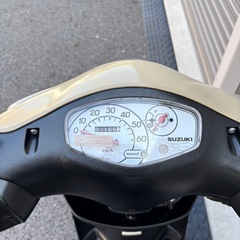 4202.超高年式、低走行　現行型レッツ　SEPエンジン　千葉県柏市　即日配送、自走引き取りも可能の画像