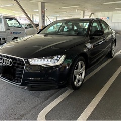 【激安】アウディA6 ブラック　車検ロングの画像
