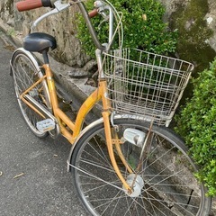 自転車店から出品/ 27インチ/4段変速/国産車/見栄えは悪いけど品質最高！防犯登録ok の画像