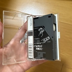 キングジム テプラ プロカートリッジ　透明地　ブラックインク 12mm 7.7mの画像