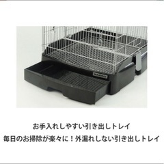 鳥かご　小動物　三晃商会　イージーホーム40ハイ 　BK ブラック　の画像