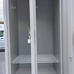 🔴山口市、8人用ロッカー¥34980⇒中古¥9800🔴H180W90D52🔴鍵7人分🔴一部塗装補修の画像