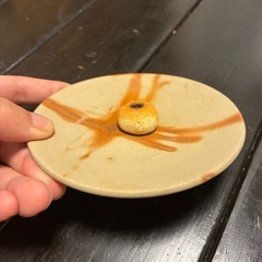 備前焼　お香立て　インテリア　小物の画像