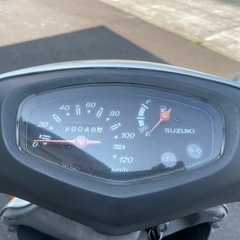 スズキ アドレス V125G ワンツー 小型 実動 タイヤバリ溝 ディスクの画像