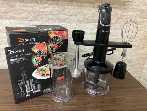 週末sale♪美品ハンドブレンダー 未使用】ハンドブレンダー ミキサー OXA ブラック (MOICHIDO) 西熊本の