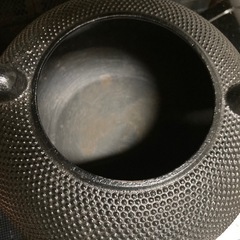 南部鉄器　鉄瓶の画像