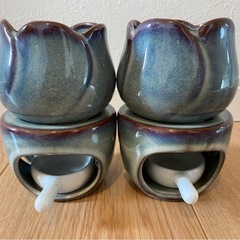 陶器のアロマポッドの画像