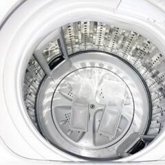 綺麗な使用頻度少◆別荘設置のコンパクト洗濯機5.5kg 配送お手伝い可の画像