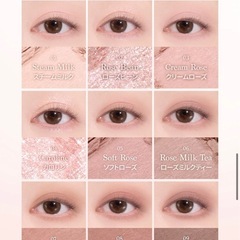 【未使用品】デイジーク ミニシャドウパレット　ローズミルクティーの画像