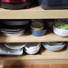 【ニトリ】食器棚【お譲りします】の画像